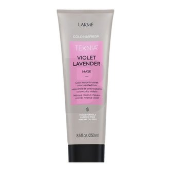 Lakmé Teknia Color Refresh Violet Lavender Mask vyživující maska s barevnými pigmenty pro vlasy s fialovými odstíny 250 ml