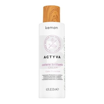 Kemon Actyva Colore Brilliante Cream ochranný krém pro barvené vlasy 125 ml