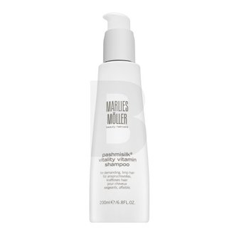 Marlies Möller Pashmisilk Vitality Vitamin Shampoo posilující šampon pro nepoddajné a poškozené vlasy 200 ml