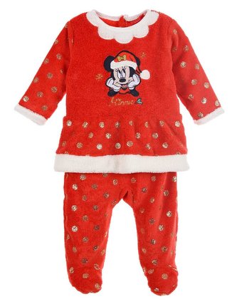OVERAL MINNIE vánoce - velikost 24 m.