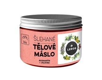 LEROS Šlehané tělové máslo Rozmarýn & jalovec 140 ml