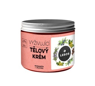 LEROS Vyživující tělový krém Rozmarýn & jalovec 200 ml