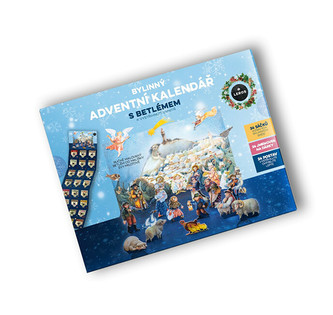 LEROS Bylinný adventní kalendář s Betlémem