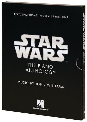Star Wars: The Piano Anthology - Music by John Williams Featuring Themes from All Nine Films Deluxe Hardcover Edition with a For