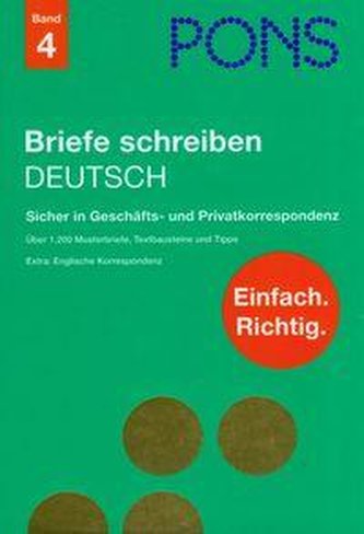 Brie­fe schreiben Deutsch PONS