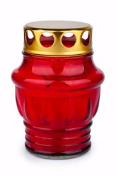 SVÍČKA HŘBITOVNÍ PROVENCE 24H, ČERVENÁ