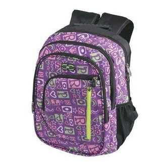 Plecak szkolno-sportowy fioletowy Easy