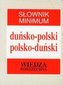 Słownik minimum polsko-duński, duńsko-polski