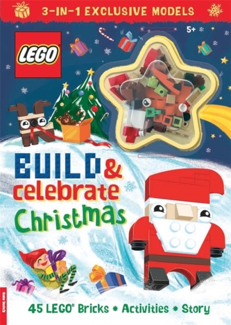 LEGO (R) Books: Build & Celebrate Christmas (includes 45 bricks)