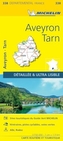 Aveyron, Tarn - Michelin Local Map 338