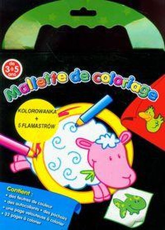 Mallette de coloriage/owieczka