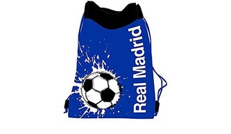 Worek na obuwie Real Madryt niebieski z piłką