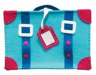 Filcowe robótki. Walizka Niebieska