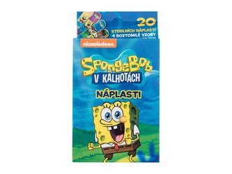 Nickelodeon SpongeBob Náplast Plaster 1 balení pro děti