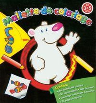 Mallettte de coloriage/miś