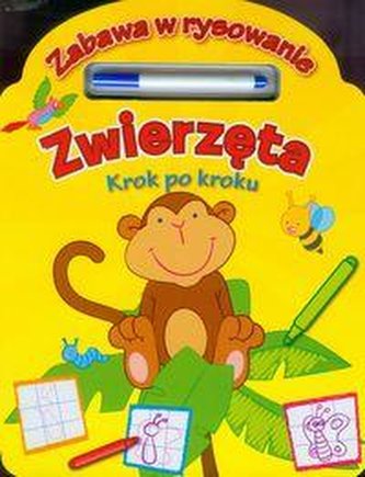 Zwierzęta krok po kroku/zabawa w rysowanie