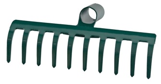 Hrábě 16 zubů bez násady