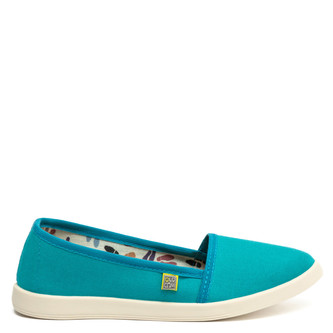 Oldcom Espadrilky CANVAS Tyrkysové Velikost: 35, Barva: Tyrkysová