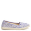 Oldcom Espadrilky PRINT Květované Velikost: 41, Barva: Fialová