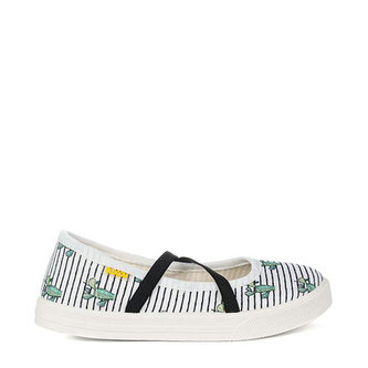 Oldcom Slip-On ELLA Kaktus Teen Velikost: 31, Barva: Modrá