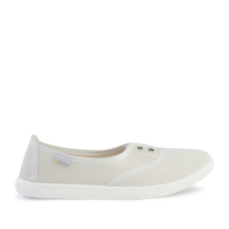 Oldcom Slip-On SARAH Denim Bílé Dámské Velikost: 37, Barva: Bílá