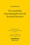 Der räumliche Anwendungsbereich der Berufsrechtsnorm