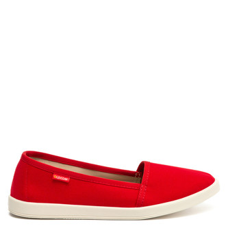 Oldcom Espadrilky CANVAS Červené Velikost: 37, Barva: Červená