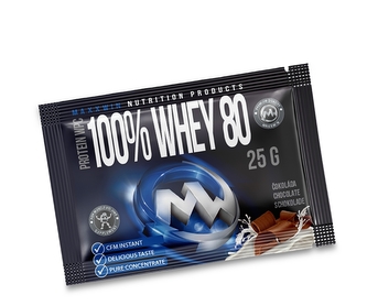 100% WHEY 80 - čokoláda 25 g