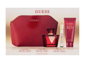 GUESS Seductive toaletní voda 75 ml + tělové mléko 100 ml + toaletní voda 15 ml + kosmetická taštička