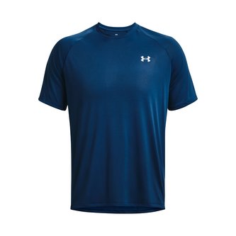 Triko Tech Reflective SS Blue - Under Armour - Velikost: L