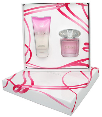 Versace Bright Crystal Dárková sada Toaletní voda 30 ml a tělové mléko Bright Crystal 50 ml