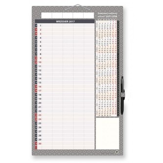 Kalendarz rodzinny 2017/2018