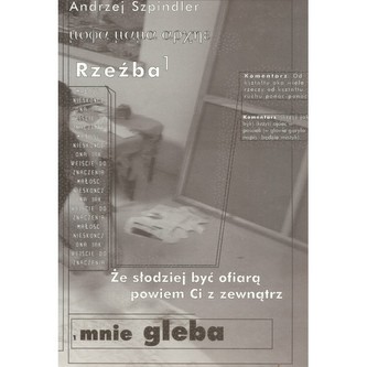 Szpindler. Rzeźba