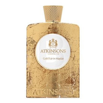 Parfémovaná voda Gold Fair In Mayfair od značky Atkinsons byla vytvořená výhradně unisex. Toto balení obsahuje 100 ml vámi vybrané vůně.  td {border: 1px solid #ccc;}br {mso-data-placement:same-cell;