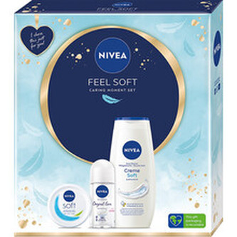 Nivea Dárková sada tělové péče Feel Soft woman