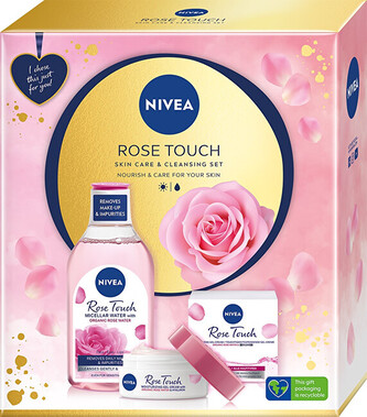 Nivea Dárková sada pleťové péče Rose Touch woman