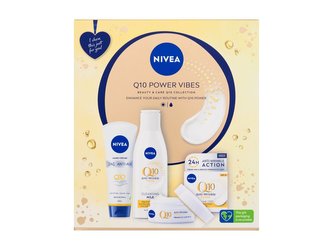 Nivea Dárková sada péče proti stárnutí pleti Q10 Power Vibes woman