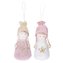 Zawieszka aniołki różowe 2szt