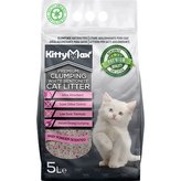 KITTYMAX hrudkující, bezprašný bílý bentonit BABY POWDER  5 l