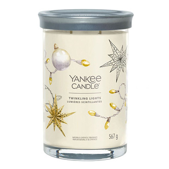 YANKEE CANDLE Twinkling Lights svíčka 567g / 2 knoty (Signature velký)
