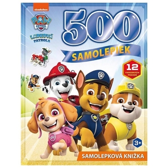 500 Samolepiek/ Labková patrola