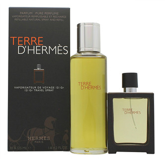 Hermes Terre D´Hermes Pure Perfume Dárková sada parfém 30 ml a náplň Terre D´Hermes Pure Perfume 125 ml