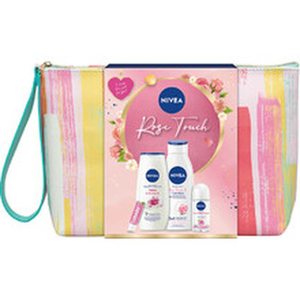 Nivea Dárková sada tělové péče Rose Touch woman