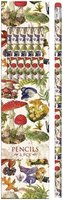 Ołówki ozdobne STPEN20 las grzybów - zestaw 6 sztu