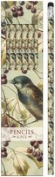 Ołówki ozdobne STPEN24 ptaszek na gałęzi - 6szt