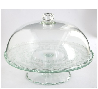Tác s poklopem sklo 29x29x25cm