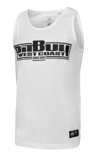 Tílko Pitbull West Coast slim Boxing bílá XXL