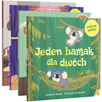 Jeden hamak dla dwóch / Głowa do góry! / Razem na scenę! / Jaki trudny wybór! - Seria Uczę się… (pak