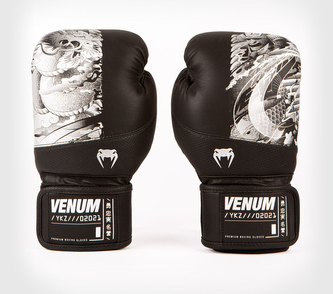 Boxerské rukavice Venum YKZ21 matná černá 14oz