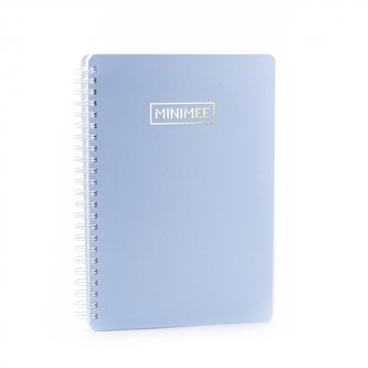 Tečkovaný zápisník MINIMEE - nebesky modrá